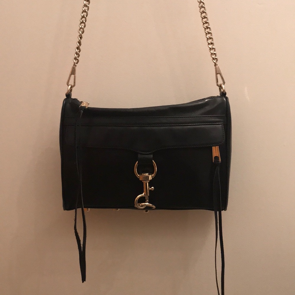 Rebecca Minkoff black MAC crossbody bag